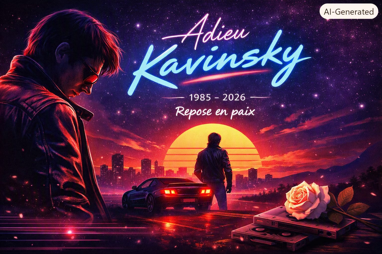 Décès de l&rsquo;artiste Kavinsky